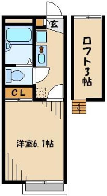 レオパレスノヴェルの物件間取画像