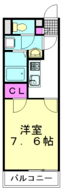 クレイノラルーチェ　56257の物件間取画像