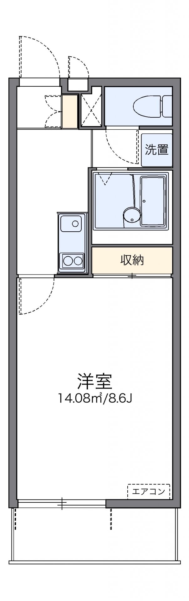 物件間取画像