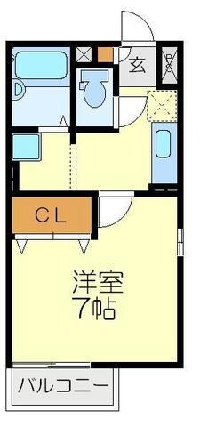 ヴェリタサクラーレの物件間取画像