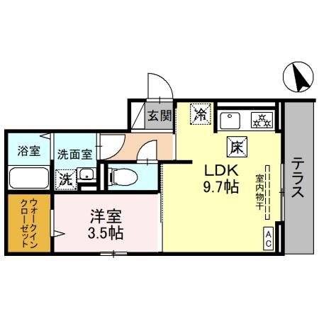 D-Serono川越新宿町の物件間取画像