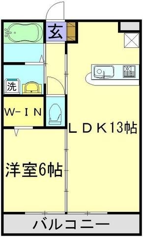 ミカサ　スカサの物件間取画像