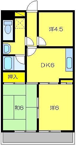 ジェントルワンの物件間取画像