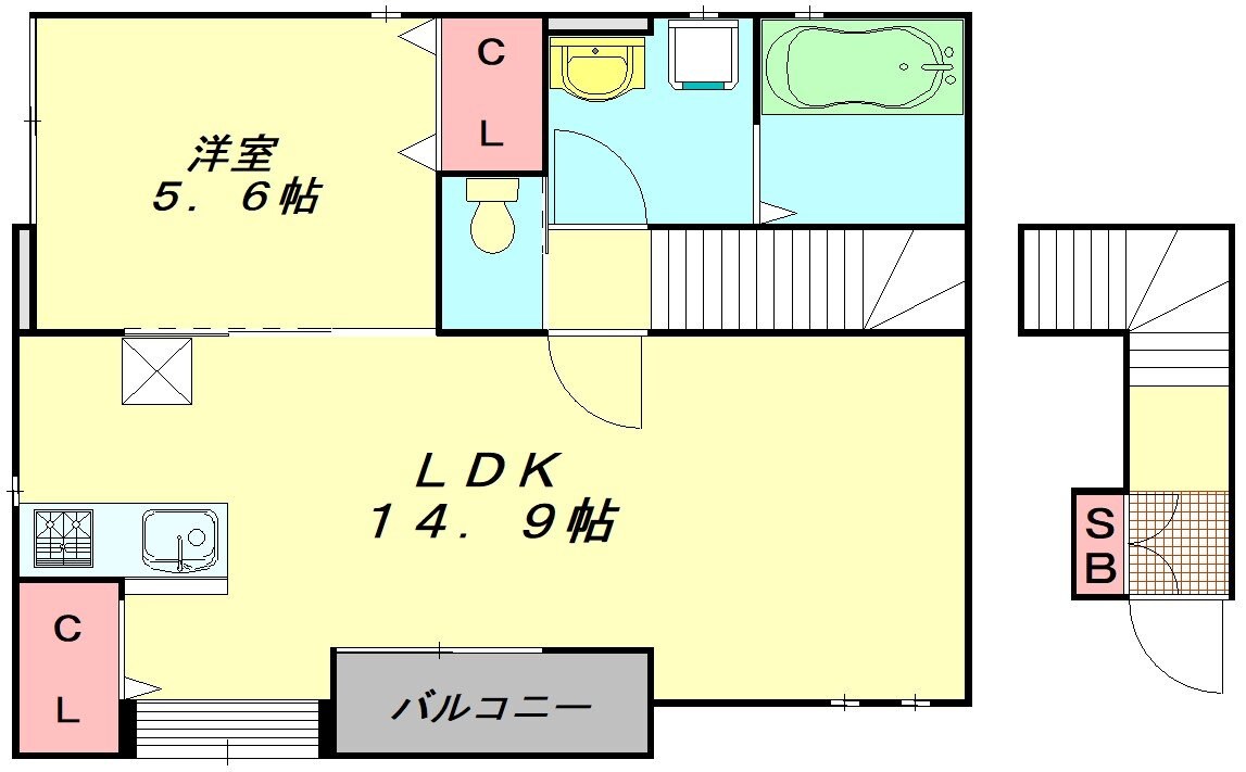 H&K II号館の物件間取画像