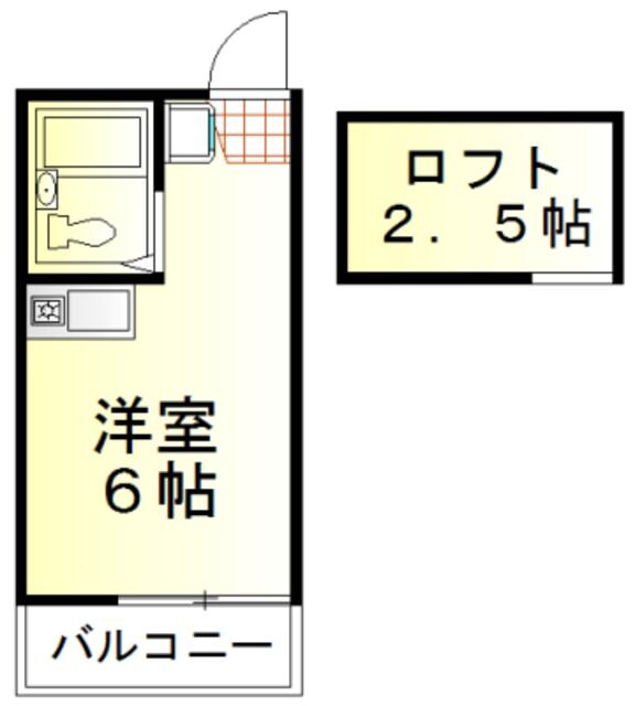 ジュネス上福岡の物件間取画像