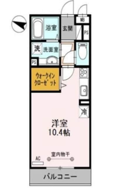 エミネンスIIの物件間取画像