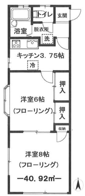 ファミールの物件間取画像