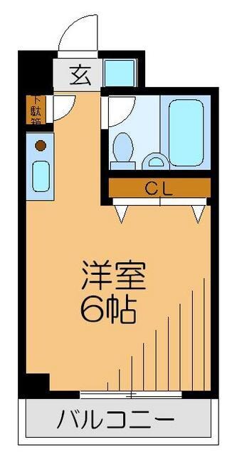 伊勢原六番館の物件間取画像