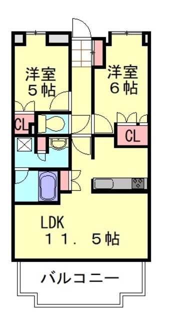 コート　メドウの物件間取画像