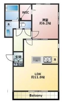 フェリーチェふじみ野の物件間取画像