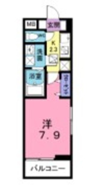 シェーネの物件間取画像