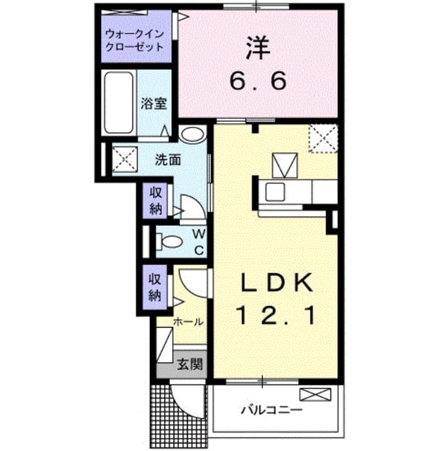 プラウド　シティ　南大塚　Ｃの物件間取画像