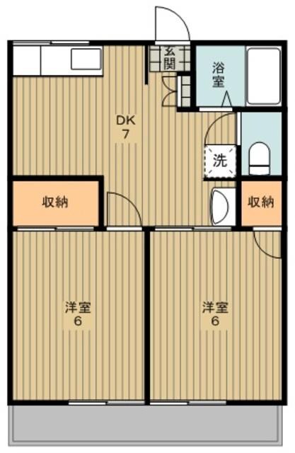 シティハイムアネックスの物件間取画像