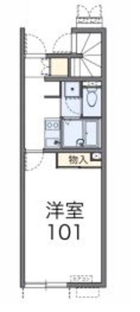 レオネクストインデムフェルドの物件間取画像