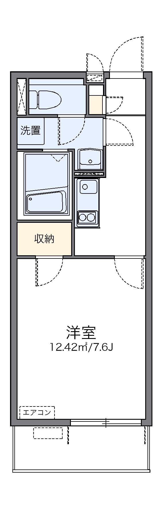 レオネクストプランドールの物件間取画像