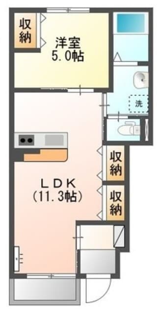 シエルブルの物件間取画像