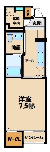 物件間取画像