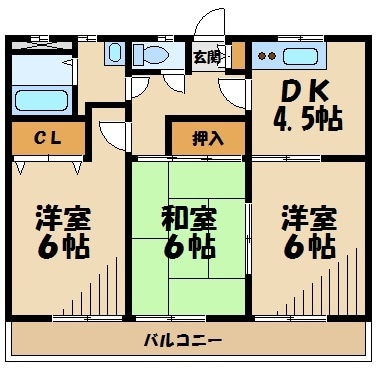 笹井レジデンスIIの物件間取画像