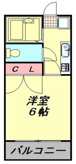 プレジールの物件間取画像