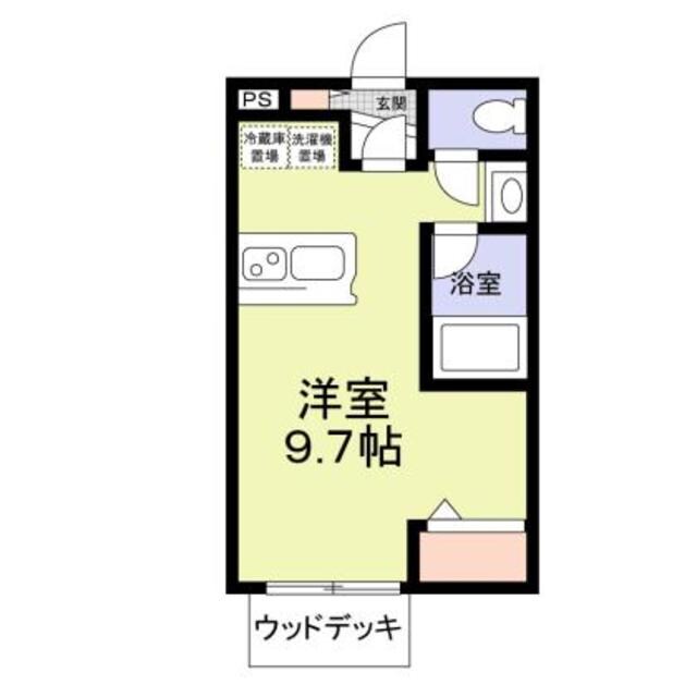 ボナチッタ２号棟の物件間取画像