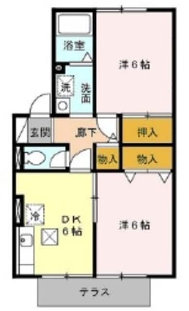 サンクス浅羽野の物件間取画像