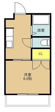 プリズムマンションの物件間取画像