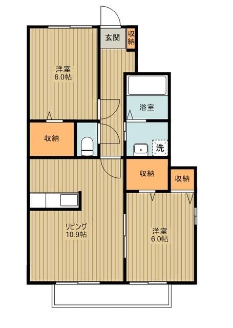 サン・エスポワールの物件間取画像