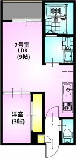 ＲＥＧＡＬＥＳＴ　川越南大塚の物件間取画像