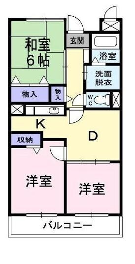 フォレストガーデンの物件間取画像