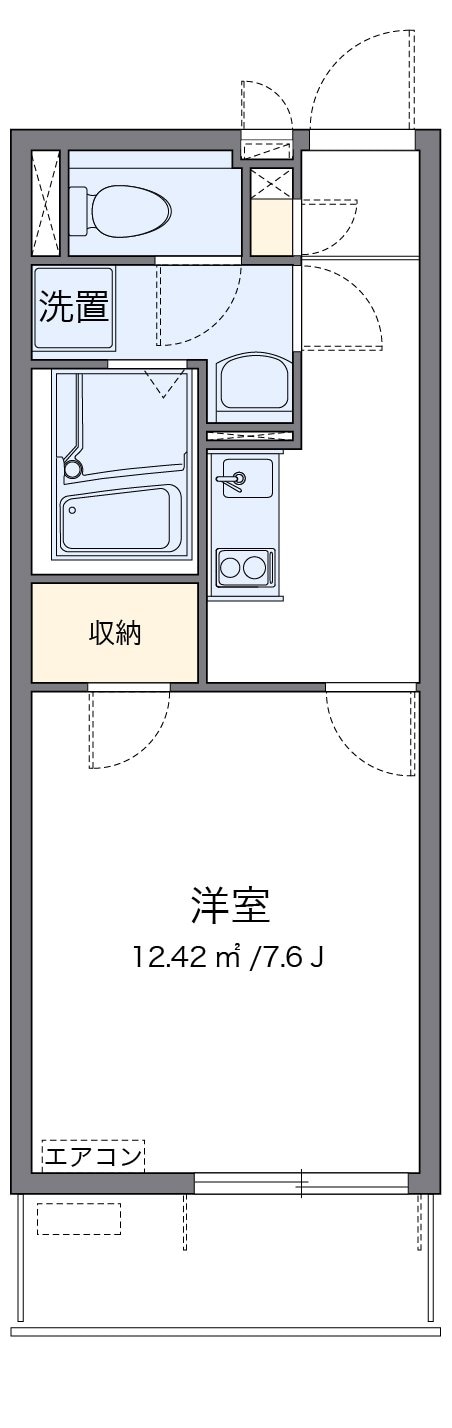 レオネクストヴィオラの物件間取画像