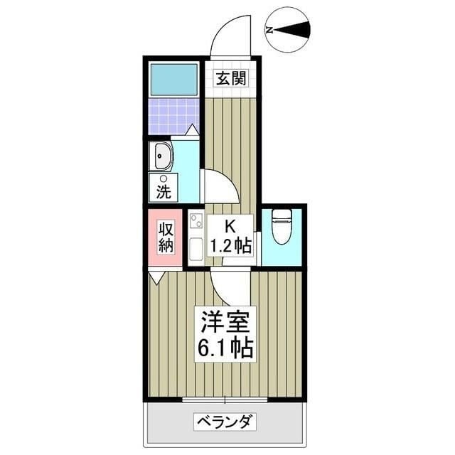 ＭＱｕａｒｔｏ箭弓町の物件間取画像