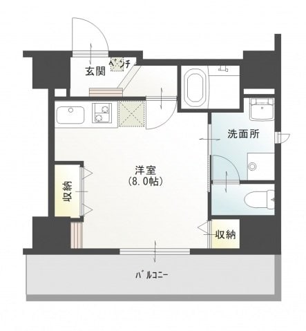 ＲＩＳＥ脇田本町IIの物件間取画像