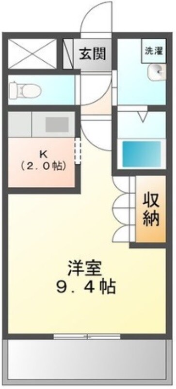 ラヴィールの物件間取画像