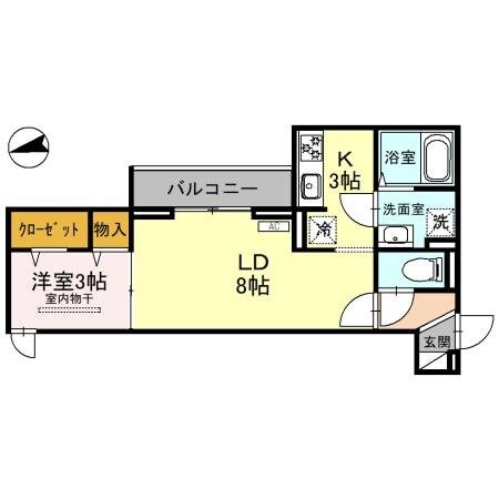 D-Sereno仙波町の物件間取画像