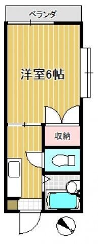 サンハイツの物件間取画像