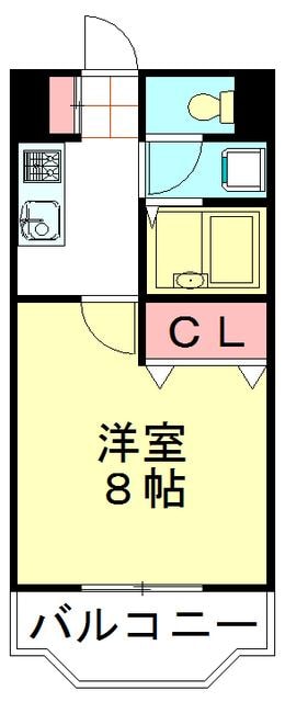 リバークレーンの物件間取画像