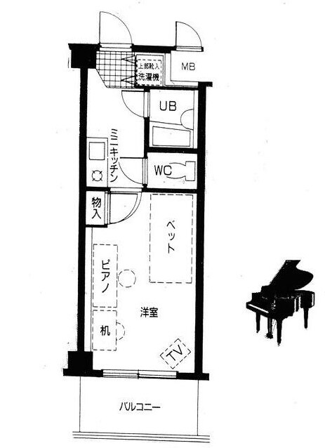 クレセールふじみ野Iの物件間取画像