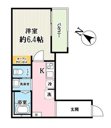 (仮称)キャメル川越清水町3の物件間取画像