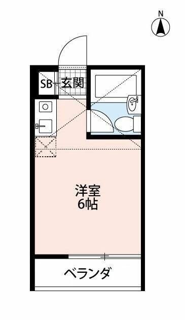 ドミール石川の物件間取画像