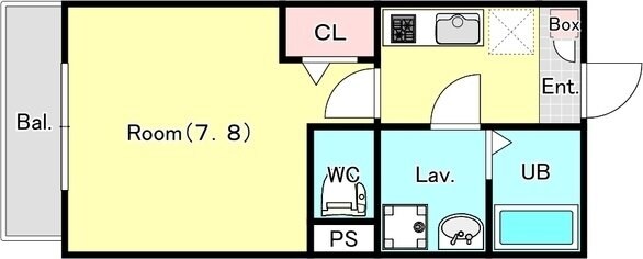 ジーメゾンマルシェ川越大袋の物件間取画像