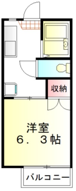 大新レジデンスの物件間取画像