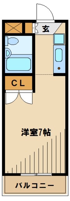 グリーンネスコートの物件間取画像