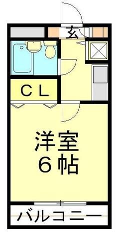 ラカータ川越の物件間取画像