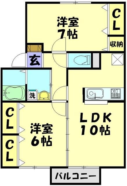 アネシスの物件間取画像