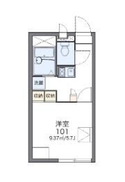 レオパレスミニョンの物件間取画像
