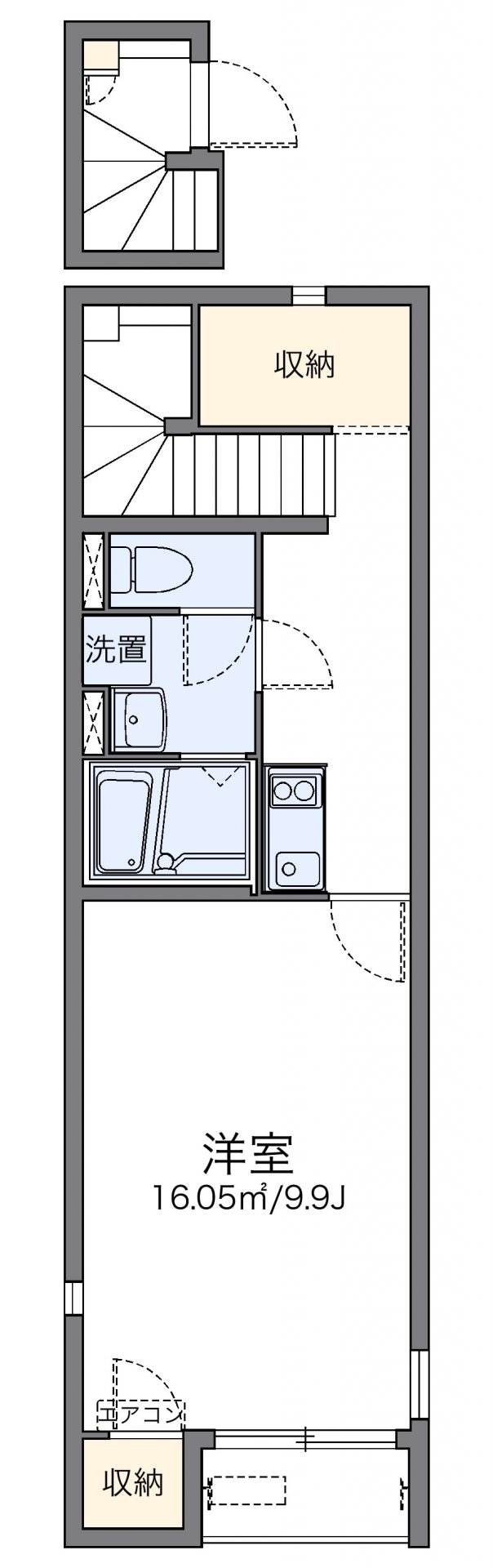 レオネクストフォレストＴＭの物件間取画像