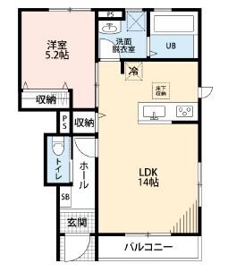 リーブルファイン川越宮元町の物件間取画像