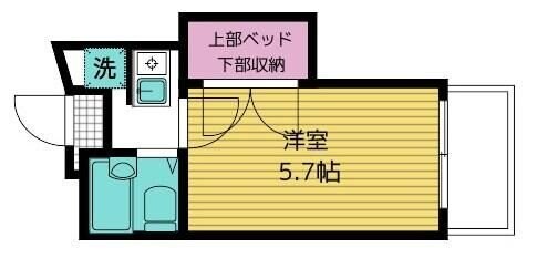 クラブコート志木の物件間取画像