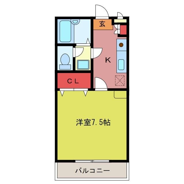 ジオックス５００の物件間取画像