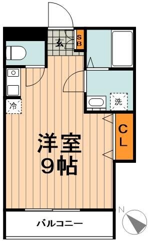 ドリームパレスの物件間取画像